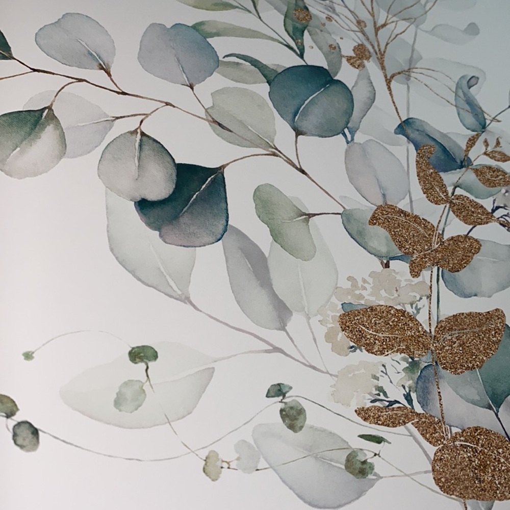 Wall Art Watercolor Botanical Eucalyptus Branch Print Unframed - Picture 8 of 12
